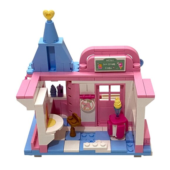 Keeppley Sanrio My Melody Sweet Ice Cream House K20808 Incomplete Set - Picture 4 of 9